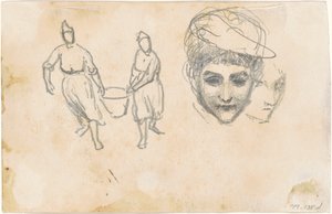 Studien von Bauern [verso]