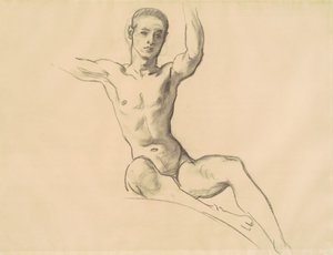 Studie für Figur über Musik