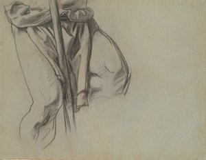 Studie von Adam für die fünfzehn Geheimnisse des Rosenkranzes, 1903-1916
