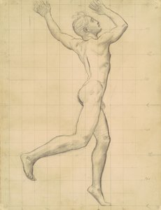 Studie von Apollo für Apollo und Daphne