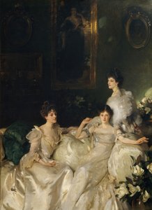Die Wyndham-Schwestern: Lady Elcho, Mrs. Adeane und Mrs. Tennant, 1899 von John Singer Sargent
