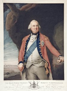 Der edelste Charles Marquis Cornwallis von John Singleton (after) Copley
