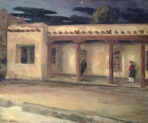 Palast der Gouverneure, Santa Fe von John French Sloan