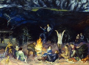 Picknick auf dem Grat