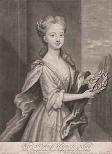 Ihre Hoheit Prinzessin Ann, älteste Tochter seiner königlichen Hoheit George Prince of Wales, 1720