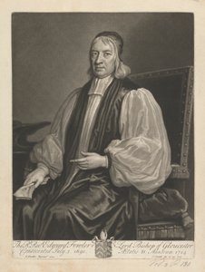 Reverend Edward Fowler, Lord Bischof von Gloucester von John Smith