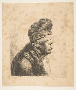 Der zweite orientalische Kopf, Rückseitige Kopie, 18. Jahrhundert von John Smith 2