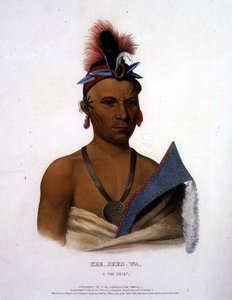 Kee-Shes-Wa, ein Fuchs-Häuptling, veröffentlicht von F.O.W. Greenough