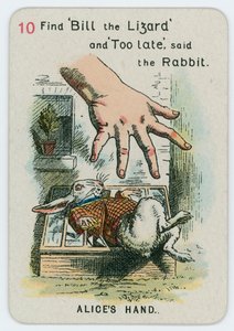 Alices Hand von John Tenniel