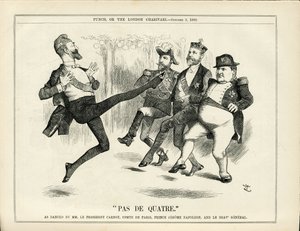 Illustration von John Tenniel in Punch von John Tenniel