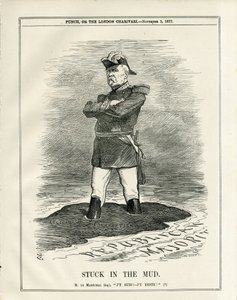 Illustration von John Tenniel in Punch von John Tenniel