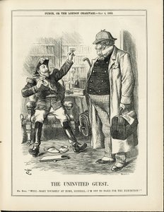 Illustration von John Tenniel (1820-1914) in Punch