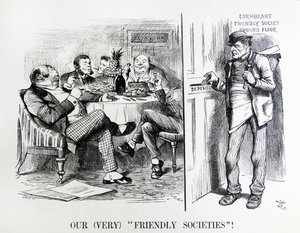 John Tenniel Karikatur mit dem Titel 