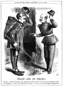 Frieden - und keine Stücke!, 1866