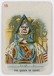 Die Königin im Gericht von John Tenniel
