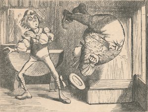 Der Jüngling und der Weise. Der Weise macht einen Purzelbaum, 1889