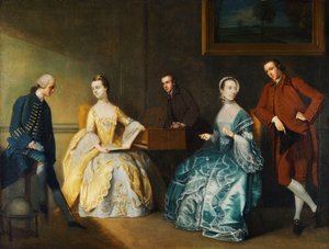Gruppenporträt der Familie Chambers
