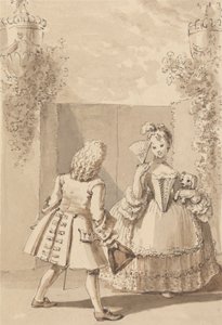 Hogarth erklärt Fräulein Thornhill seine Liebe