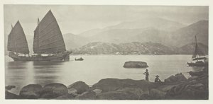Eine Kanton-Handelsdschunke von John Thomson