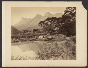 [Figuren auf einem Sampan] von John Thomson