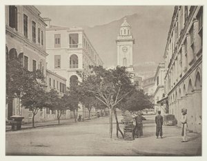 Der Uhrturm, Hongkong, ca. 1868 von John Thomson