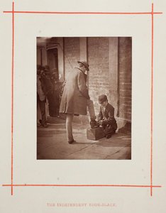 Der unabhängige Schuhputzer, 1877 von John Thomson