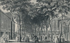 Gesellschaft in den Marylebone Gardens