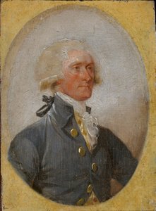 Miniaturporträt von Thomas Jefferson im Alter von 33 Jahren