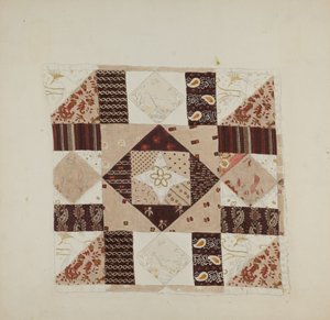 Bedruckte Baumwolle (Quilt) von John Tubrant