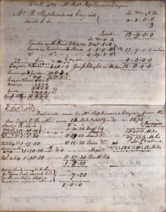 Details der Rocket aus Rastricks Notizbuch, Rainhill Trials, 1829