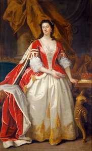 Elizabeth, Gräfin von Northampton von John Vanderbank
