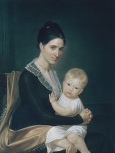 Mrs. Marinus Willett und ihr Sohn Marinus, Jr., ca. 1802