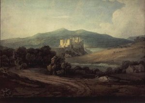 Conway Castle von John Varley