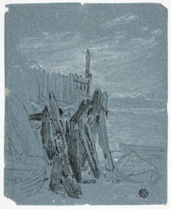Palisade in der Nähe der Küste von John Varley