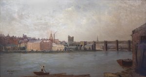 Newcastle upon Tyne von Südwesten, 1884 von John Wallace