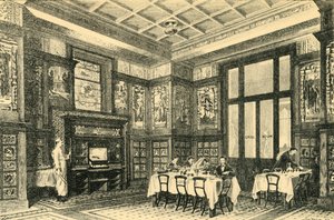 Ost-Esszimmer oder Grillraum, c1860er Jahre, 1881