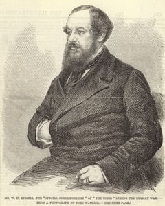 Porträt von Sir William Howard Russell von John Watkins