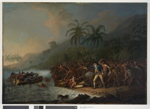 Tod von Cook, ca. 1781-83