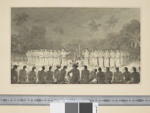 F.6 Ein nächtlicher Tanz von Frauen in Hapaee, ca. 1773-84