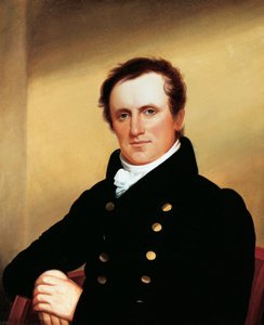 Porträt von James Fenimore Cooper von John Wesley Jarvis