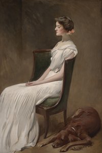 Miss Dorothy Quincy Roosevelt (später Mrs. Langdon Geer) von John White Alexander