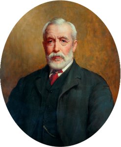 Porträt von J. Whiteley Ward MP, ca. 1910 von John William Brooke