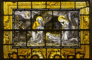 Oxford, Trinity College, Die Geburt Christi, 1885 von John William Brown