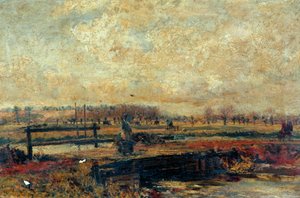 Der Fluss Colne bei Rickmansworth von John William Buxton Knight