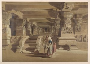 Die Lanka-Höhle von Ellora von John William Kaye