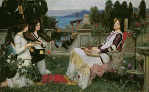 Heilige Cäcilia von John William Waterhouse