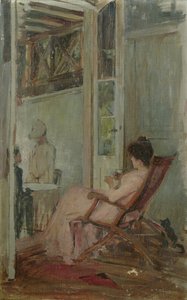 Die Loggia von John William Waterhouse