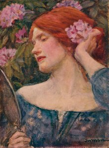 Eitelkeit, um 1910 von John William Waterhouse
