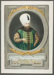 Achmet Kahn I, aus Porträts der Kaiser der Türkei von John Young