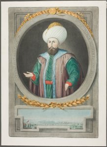 Amurat Kahn I, aus Porträts der Kaiser der Türkei von John Young